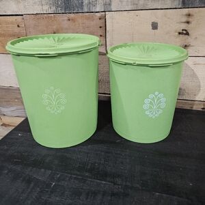 Vintage Tupperware Cannister Set